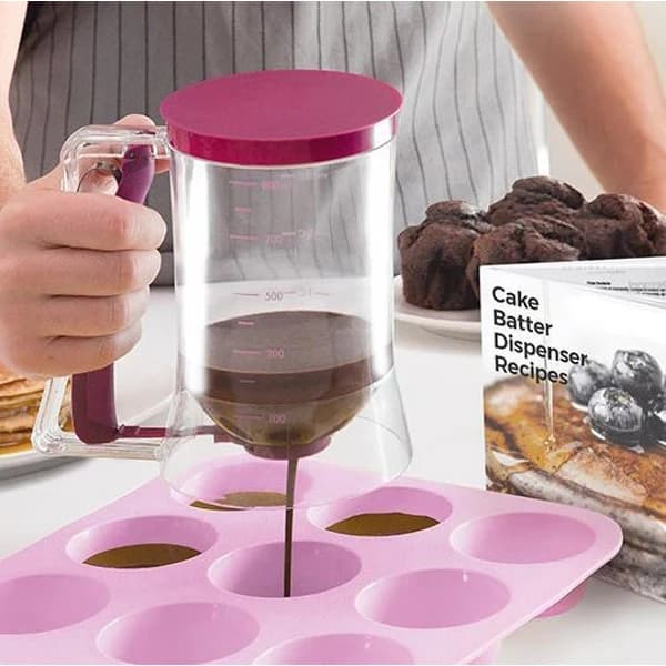 Handheld Batter Dispenser - Perfect For Pancakes & Baking | Ideal Gift
